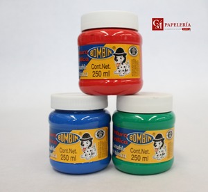 PINTURA VINILICA 250ML BOMBIN